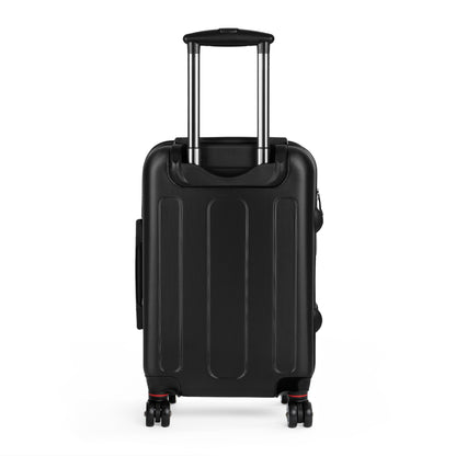 Circles Suitcase Carry-On Travel Luggage - 360° Swivel Wheels, Built-In Lock