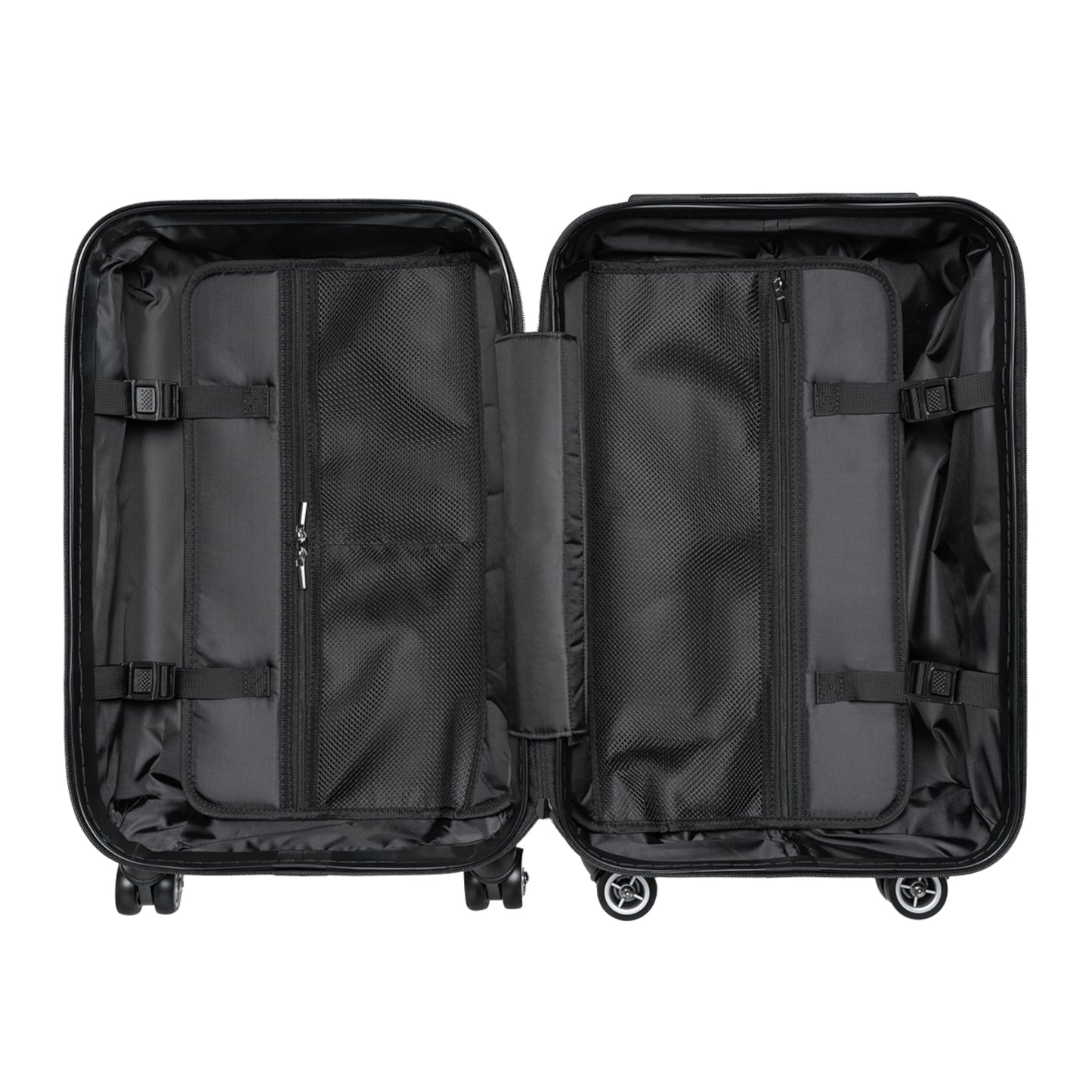 Circles Suitcase Carry-On Travel Luggage - 360° Swivel Wheels, Built-In Lock