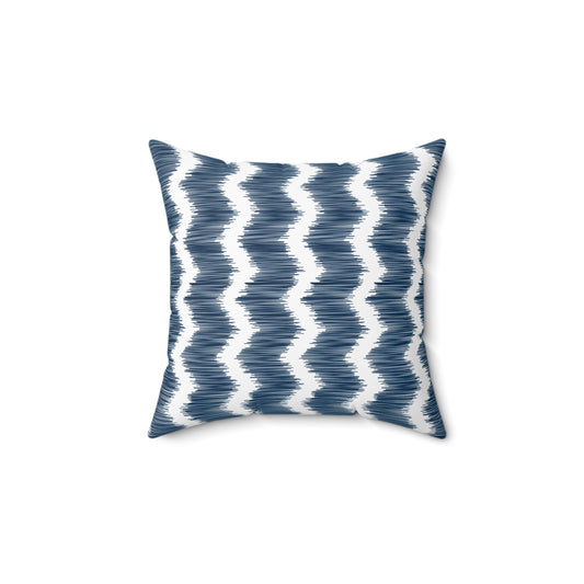 Zig Zag Ikat Pillow Cover and Pillow