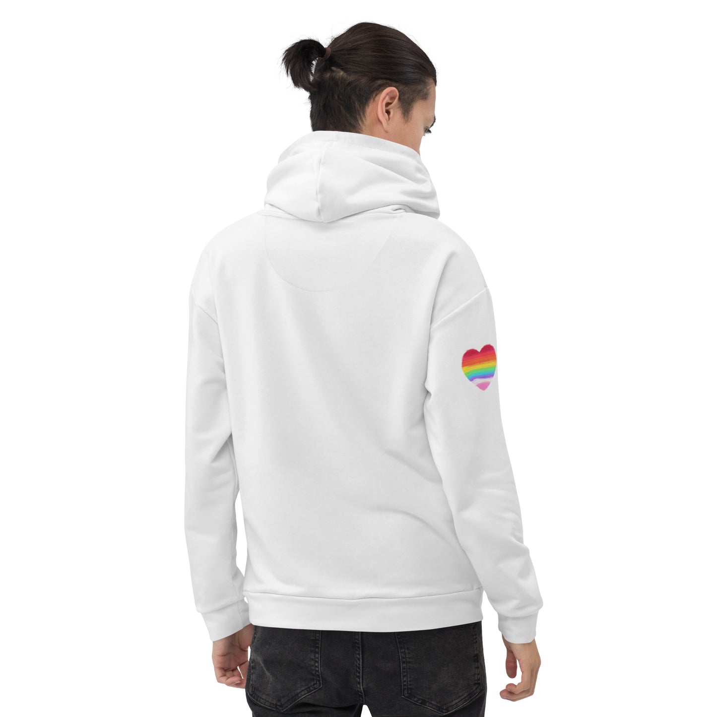 Wear Your Heart on Your Sleeve Unisex Hoodie