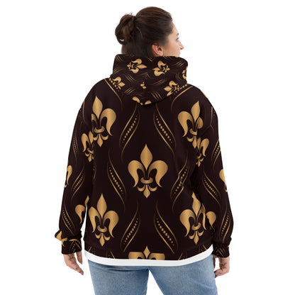 Fleur De Lis Unisex Hoodie