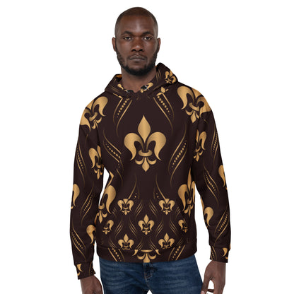 Fleur De Lis Unisex Hoodie