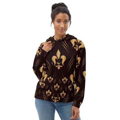 Fleur De Lis Unisex Hoodie