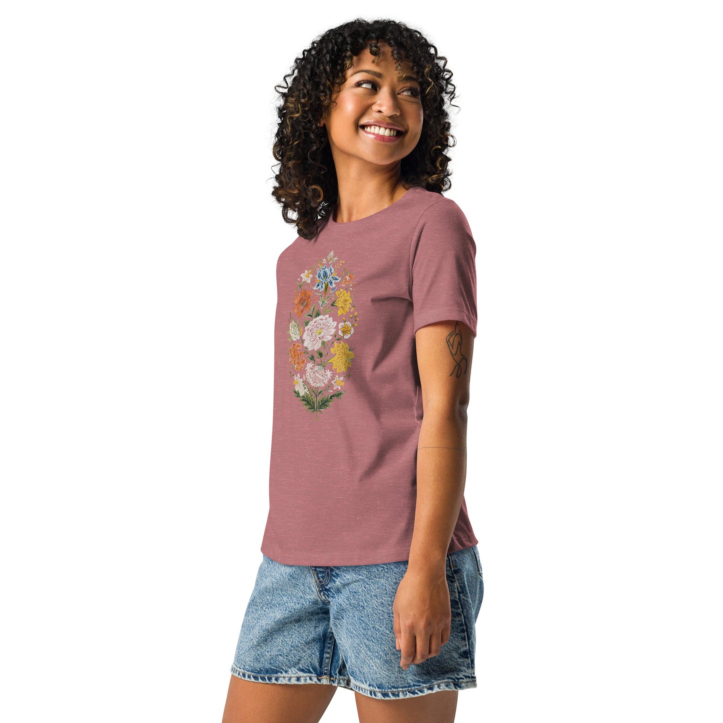 Flower Bouquet Women's Relaxed T-Shirt