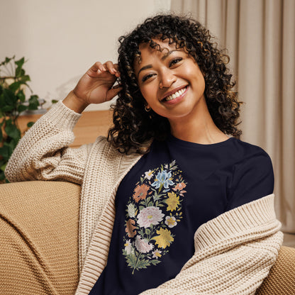 Flower Bouquet Women's Relaxed T-Shirt