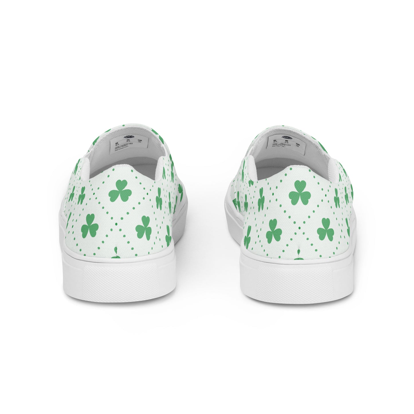 St. Patrick's Day Slip-On Canvas Shoes