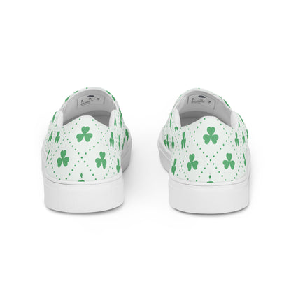 St. Patrick's Day Slip-On Canvas Shoes