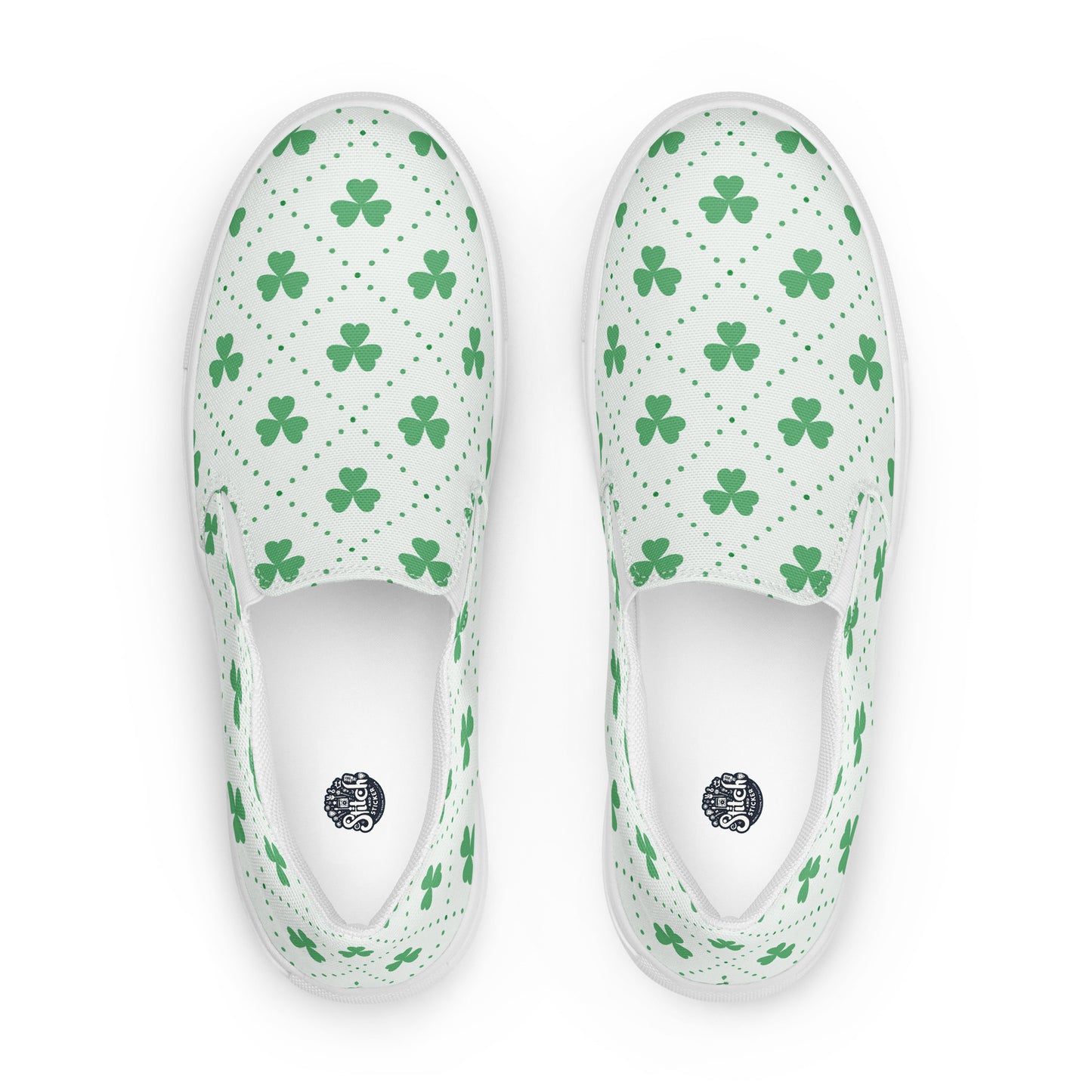 St. Patrick's Day Slip-On Canvas Shoes