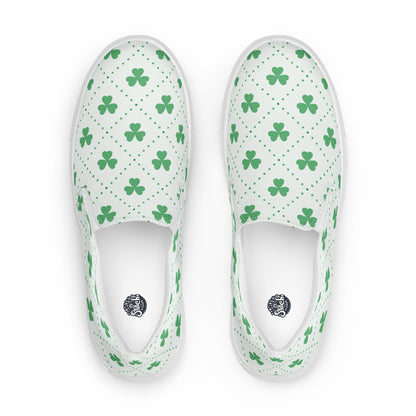 St. Patrick's Day Slip-On Canvas Shoes