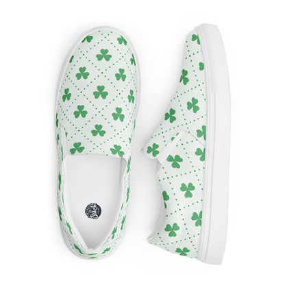 St. Patrick's Day Slip-On Canvas Shoes