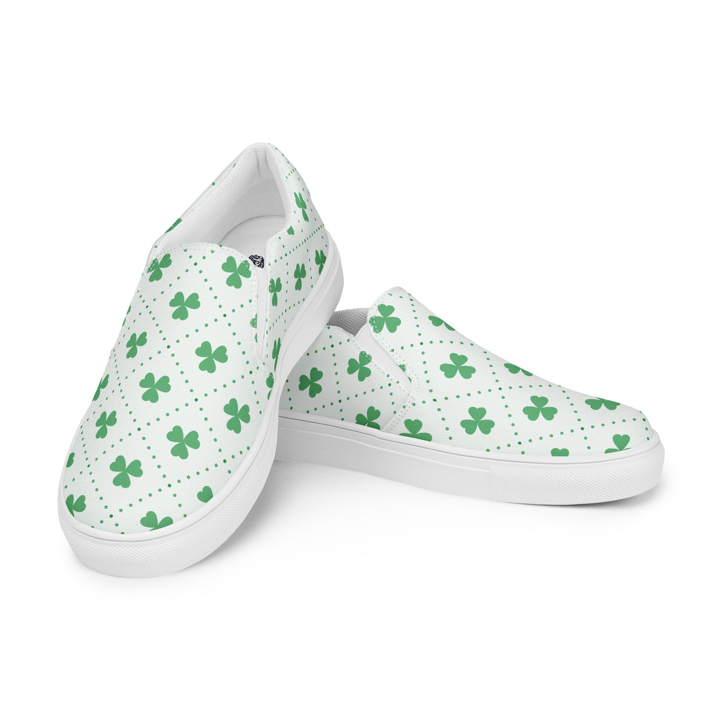 St. Patrick's Day Slip-On Canvas Shoes